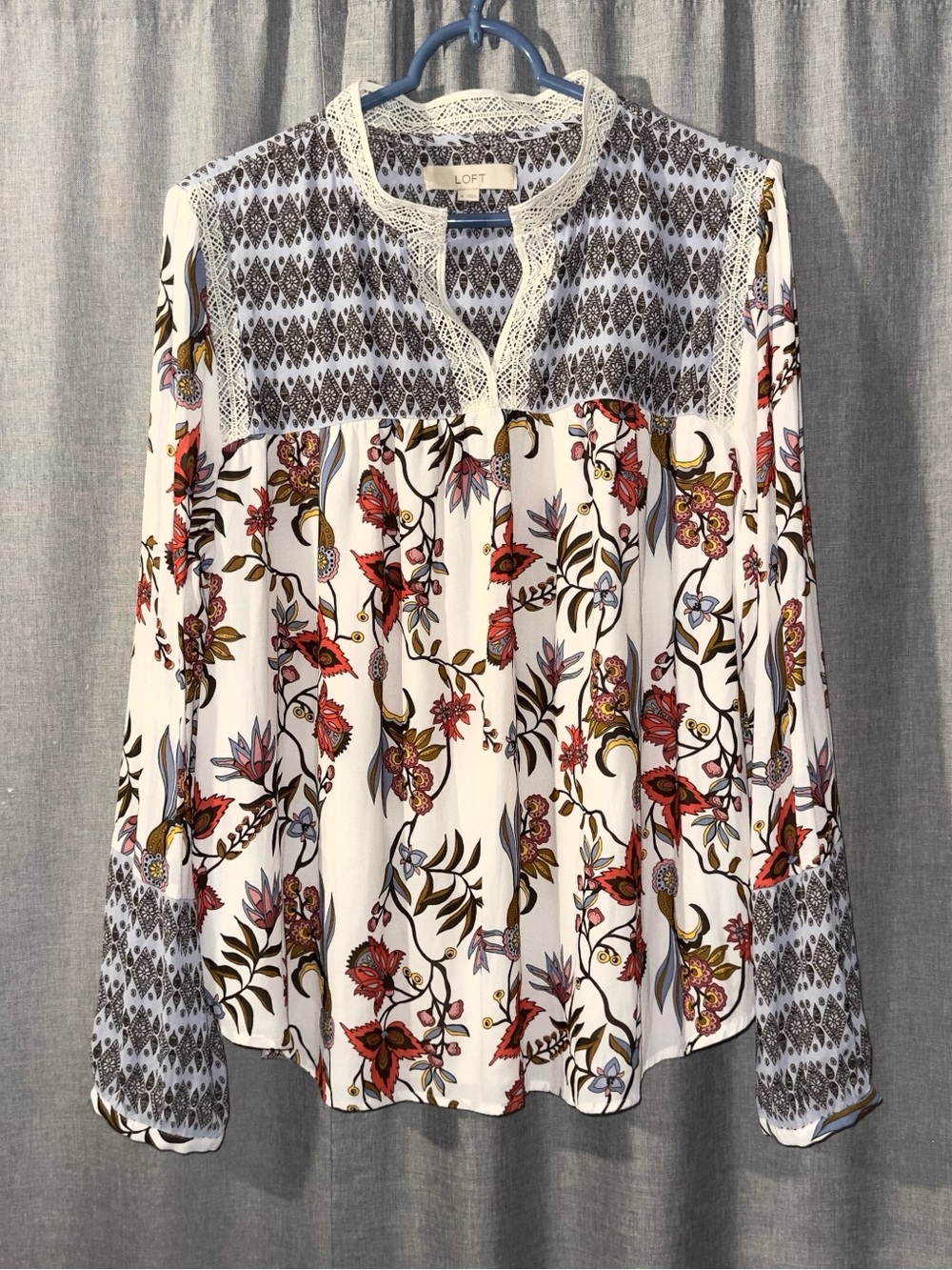 Loft Floral Blouse